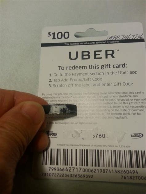 Uber Gift Card Code Scratched Off How To Recover Milvestor