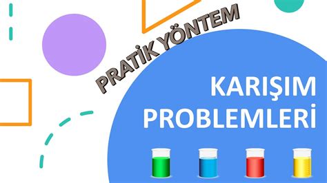 Prat K Y Ntem Kar M Problemleri Matematik Form L Yok Youtube