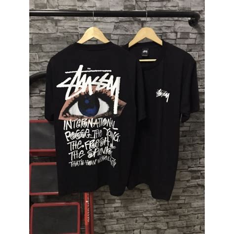 เสื้อยืด Stussy ราคาถูก ผ้า Cotton100 สินค้าส่งจากไทย Shopee Thailand