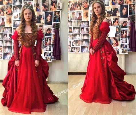 Anastasia Red dress Kosem sultan | Вечерние платья, Платье на свадьбу ...