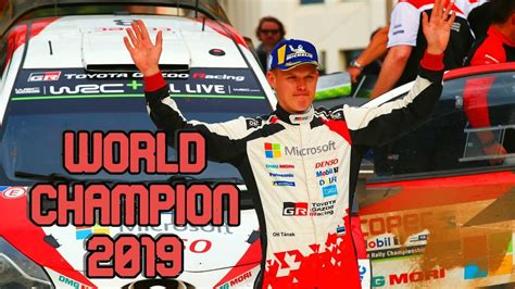 ott tanak world champion   moments   year youtube