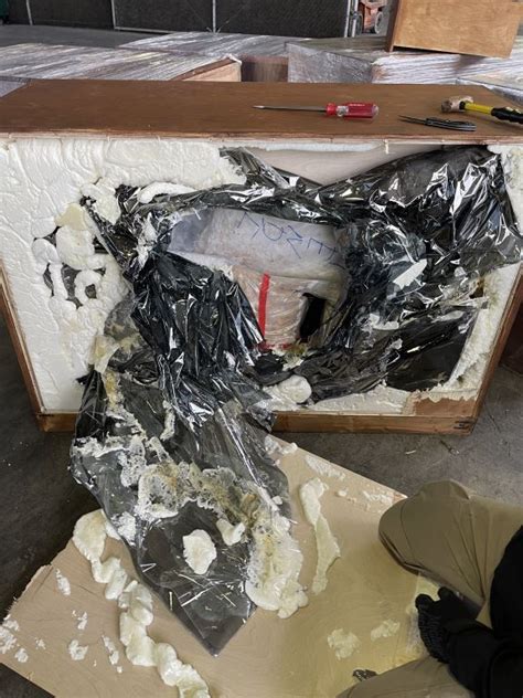 Us Customs And Border Protection Find Drugs Hidden In Furniture Clay