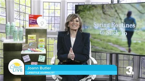 Spring Routines To Stick To With Joann Butler On Coast Live