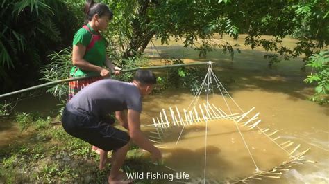 Full Video 300 Days LIVING OFF GRID Primitive Life Wild Fishing How