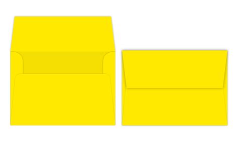 A6 Envelopes Yellow - Bulk and Wholesale - Fine Cardstock