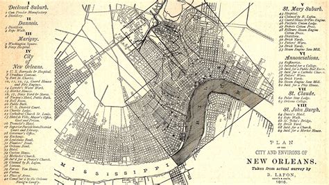 New Orleans 1800 Maps