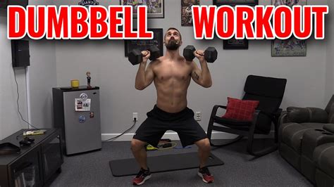 Home Workout With Dumbbells (13 Exercises with 30 lbs) - YouTube