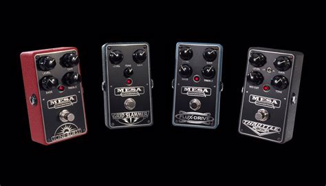 Mesa Boogie lance 4 pédales d effets Audiofanzine