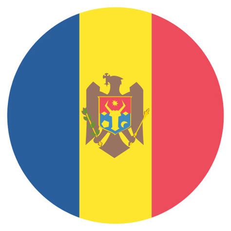 Emoji One Wall Icon Moldova Flag - Walls 360