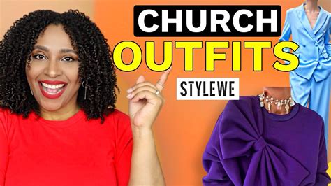 Elegant And Stylish Church Outfit Ideas Stylewe Try On Youtube