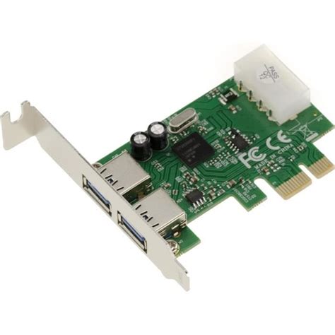 Carte Contr Leur Pci Express Pcie Avec Format Low Profile Usb G