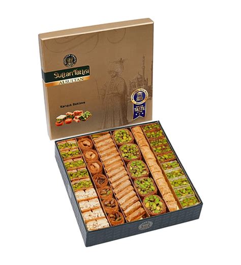 Al Sultan Sweets Kar K Baklava L Lezzet Koleksiyonu Kraft Kutu Gr