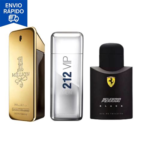 Kit Perfumes Importados Masculinos Femininos De Ess Ncia Grandes