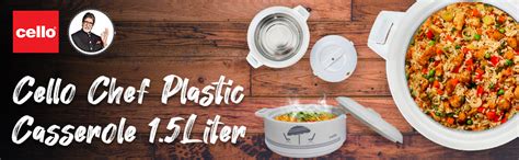 Amazon Cello CE 1 5L Chef Deluxe Hot Pot Insulated 1 5 Litre Casserole Warmer Cooler With