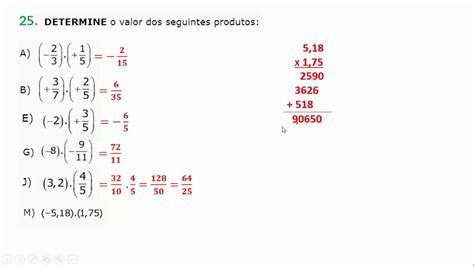 Multiplicação E Divisão De Frações