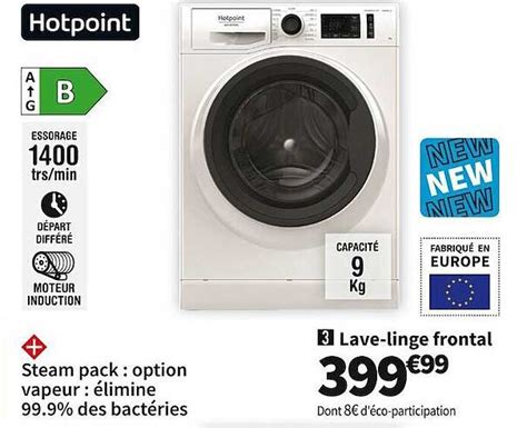 Promo Lave Linge Frontal Hotpoint Chez Conforama Icatalogue Fr