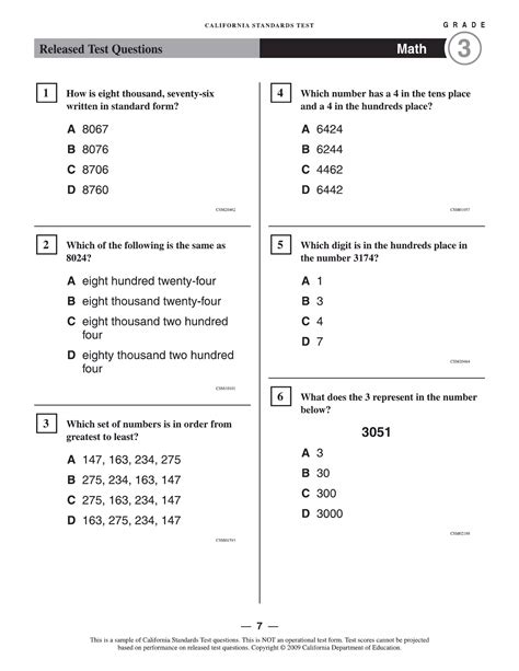 Solution Grade And Math Test Questions And Answers Studypool