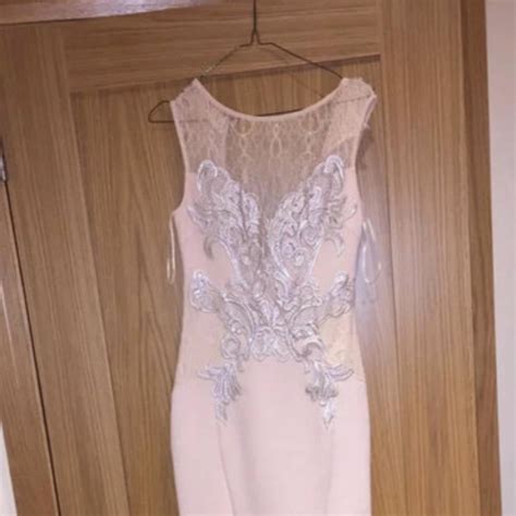 Brand New Nude Formal Dress Never Worn Depop