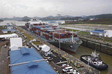 Newly expanded Panama Canal opens for bigger business