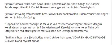 Ett hot mot demokratin Petterssons gör Sverige lagom