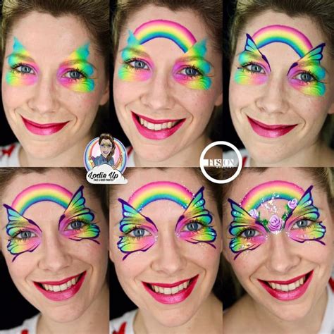 Pin By Sara S Parlour On Butterfly Inspiration Face Painting Designs