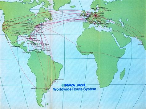 United Airlines Route Map