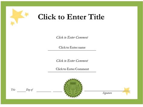 free-school-certificate-templates-school-certificates-template-green