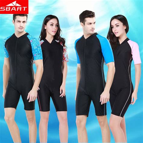 Sbart Wetsuit Upf Snorkel Scuba Diving Suit Swimming Wet Suits Lycra