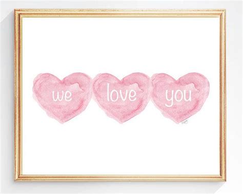 We Love You T For Baby Girl Girl Triplets By Outsideinartstudio