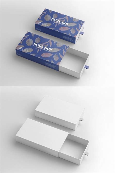 Free Rectangle Slide Box Mockup Free Psd Mockup Pixpine Artofit