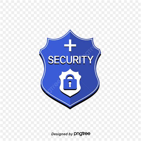 Blue Security Shield, Blue Vector, Shield Vector, Vector Png PNG and ...