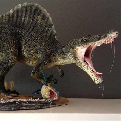 Scale Spinosaurus Dinosaur Model Kit I Built And Painted This Is