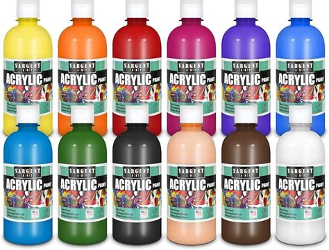 Acrylic Paint Bottles