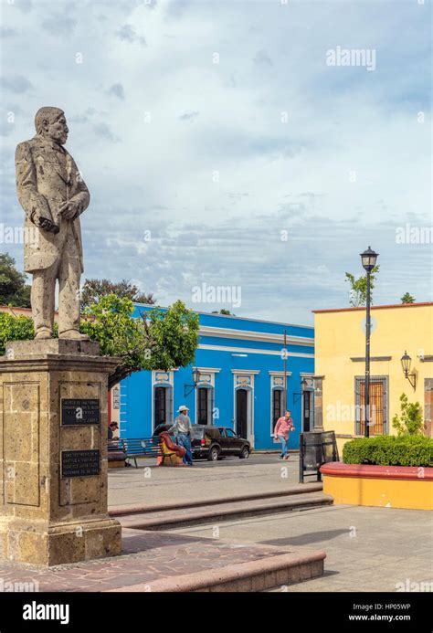 Stock Foto Zentrum In Der Stadt Tequila Jalisco Mexiko