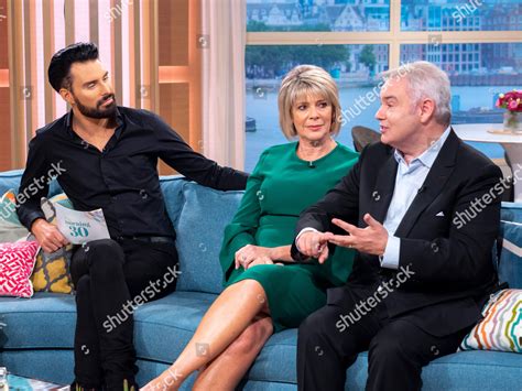 Rylan Clark Eamonn Holmes Ruth Langsford Editorial Stock Photo Stock