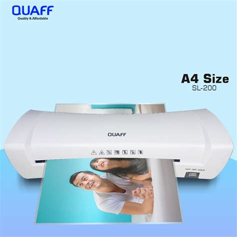 Promo Package QUAFF MINI A4 Laminating Machine Max Laminate 125mic