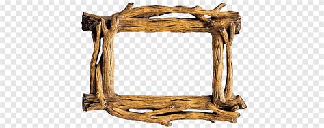 Rustic Wood Frames S Brown Wooden Frame Illustration Png PNGEgg