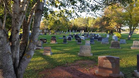 Saint Michael S Roman Catholic Cemetery In Corran Ban Prince Edward