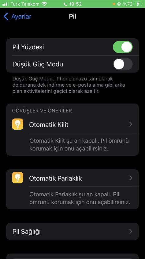 iPhone pil yüzdesi nasıl açılır Pil yüzdesi gösterme ShiftDelete