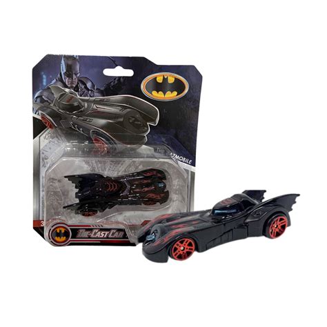 Carrinho De Ferro Batmovel Estilo Hot Wheels Miniaturas Colecion Veis Batman Carrinho