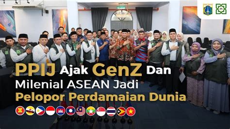 Gelar Dialog Pemuda Asean Ppij Ajak Gen Z Millenial Terlibat Misi