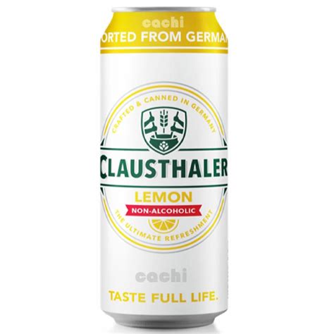 Cerveza Clausthaler Limón Sin Alcohol 0 2 Lata 500ml Distribuidora