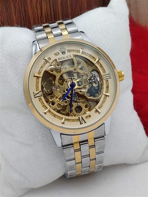 Automatic Rolex Skeleton Watch Price and Specifications in Pakistan – FARRAY