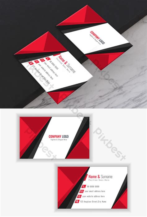 Minimalist Double Sided Modern Visiting Card Design | AI Free Download - Pikbest