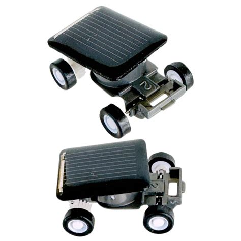 Solar Car Worlds Smallest : Tiny Racer : Sun Powered Toy