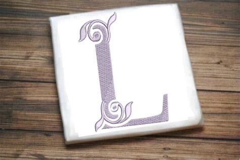 letter beautiful monogram creative fabrica