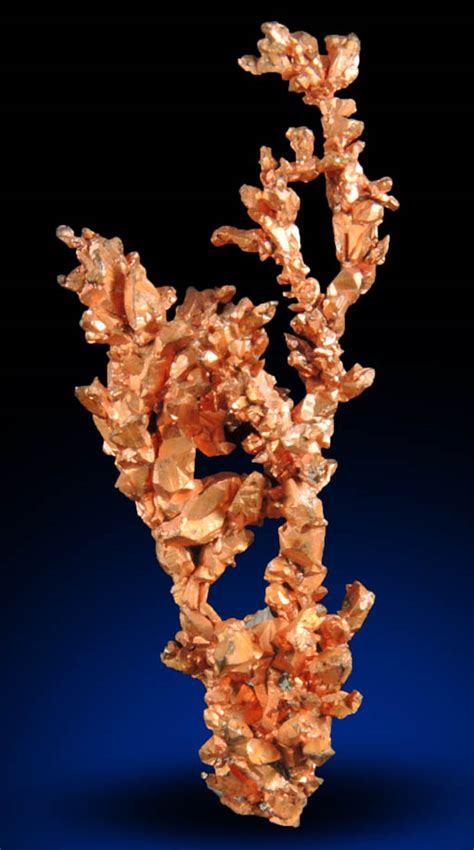 Photographs Of Mineral No 73216 Copper Naturally Crystallized Native