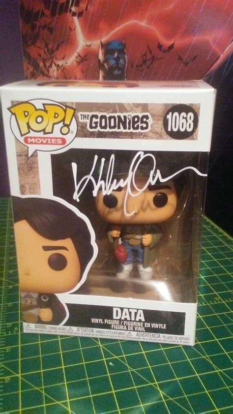 The Goonies Signed Funko Pop 1068 DATA Ke Huy Quan Etsy