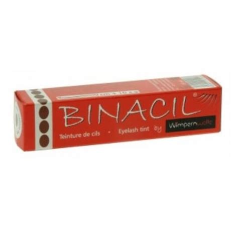 natur barna szemöldökfesték, Binacil, szemöldök és szempilla festék ...