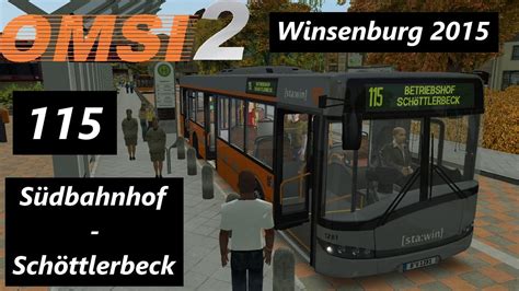 Winsenburg 2015 Ligne 115 Südbahnhof Betriebshof Schöttlerbeck